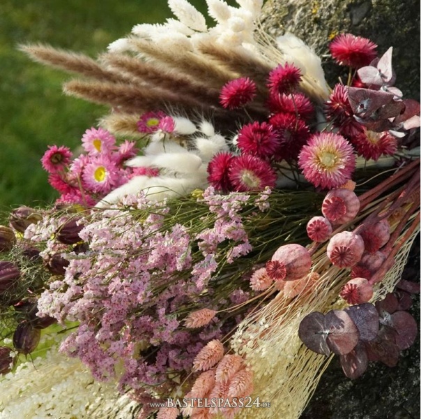 Trockenblumen Deko & 100 DIY-Ideen mit Anleitungen