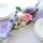 Tischdekoration im Trend mit Sizoflor! Moderne Tischgestecke in violett und  lila - Einkaufszettel anzeigen