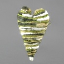 Herz aus Rebe mit Wolle, B20 x H35 cm. Türschmuck...