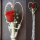 Langzeitrosen VE 1 Stk, große präparierte Rosen-stabilisiert, Farbe rot, D ca. 7 cm