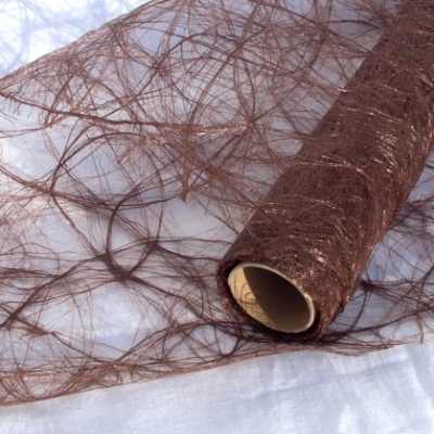 Sizoweb kaufen Tischläufer!Hier günstig original Sizoweb Vlies auf Rolle, L 5 m, B 30 cm, Farbe mocca