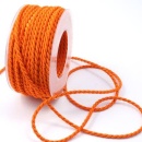 Kordel orange 4mm, L 2 m Str&auml;ngchen