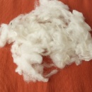 Flockenwolle, echte Wolle zum Basteln auslegen,...