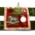 Tischdeko für Weihnachten selber machen. Fröhlich kreativ im Mix aus Filz, Birke, Holz und Draht, in rot / grün / weiß