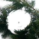 Gro&szlig;e Weihnachtskugeln, Kunststoffkugeln nicht zerbrechlich! Gr. 15 cm in silber VE 1 St&uuml;ck, ohne Deko!