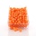 Perlen mit Loch D 8 mm, zum Basteln, orange VE 1 Box 250 Stück