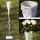 Deko Ständer für Hochzeit und Feste. Rebe geweißt H 90 cm, mit Plastikeinsatz für Frischblumen