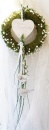 Hochzeit Kirchenschmuck, Stuhldeko für Brautpaar mit...