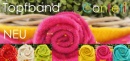 Wollband Filzband B 7,5 cm, L 2,5m - Confeti pink meliert zum Basteln und Dekorieren