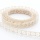 Band Hochzeit, Hochzeitsband creme, B 1,5 cm L 3 m im Landhausstil und shabby-chic VE 1 Strängchen