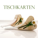 Tischkarten Hochzeit selber machen mit Birkenherzen im...