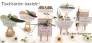 Tischkarten Hochzeit selber machen! Tischkarten basteln im Diy Trend - für Familienfeste. Im Landhausstil und shabby chic