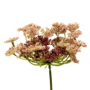 Seidenblumen, Blumen k&uuml;nstlich, Dill in rosa f&uuml;r Tischdeko &amp; Vasen L 49 cm Bl&uuml;te ca. 11 cm