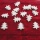 Streuteile Weihnachten,Tannenbaum aus Holz, VE 15 St, B35mm H5cm, zum Streuen & Basteln, weiß