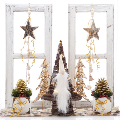 Deko Tannenbaum gold Floristik, Basteln, Bastelan