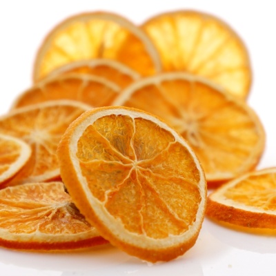 Fruchtscheiben Orangenscheiben zum Basteln und Dekorieren 10 Stück