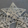 Sterne Ornament | Metall in silber VE 8 Stk Gr 3,5 cm