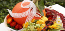 DIY Herbstdeko | Herbstschale | Herbstkorb mit Blumen |...