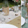 Sizolace Rose weiß B 30 cm L 5m Tischläufer für Tischdeko Hochzeit Feste