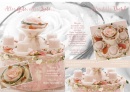 Deko Torte für Hochzeit und Feste in rosa weiß im Vintage Stil