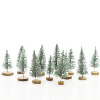 Tannenbäume mini | Deko BäumeVE 12 Stk, Gr. 6-7,5 cm Advent | Weihnachten