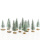 Tannenbäume mini | Deko BäumeVE 12 Stk, Gr. 6-7,5 cm Advent | Weihnachten