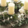 Adventskranz mit Kerzenhalter-Weinreben grau | D 34cm, H 11cm