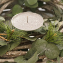 DIY Adventskranz mit Kerzenhalter | Weidenkranz rußtikal im Landhausstil