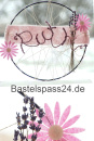 Filzband - Wollband zum Basteln und Dekorieren! L 2,50 m, B 7,5 cm rosa