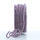 Wolldraht Glimmer, Wollschnur MIT GLANZ &  DRAHT + Jutekern, L 3 m Stärke 5 mm, echte Schurwolle in flieder / violett