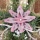 Grabschmuck, Pflanzkreuz Rattan gekalkt L 36 cm, Grabschmuck, Grabgesteck zum Pflanzen