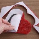 DIY Geschenk Muttertag, Geburtstag, Filztasche mit Rose...