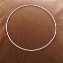 Metallring weiß 20 cm, Ring aus Metall VE 1 Stück zum Dekorieren