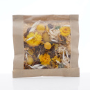 Trockenblumen Potpourri mit getrockneten Blüten, Gräser, Früchte, Samen, gemischt 50 g gelb, grün, weiß