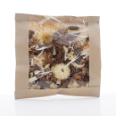Trockenblumen Potpourri mit getrockneten Bl&uuml;ten, Gr&auml;ser, Fr&uuml;chte, Samen, gemischt 50 g natur, braun, weiss