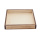Holz-Tablett, Holzschale braun geflammt 20x20x3cm für Tischdeko und Tischgestecke
