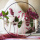 Metallring mit Ständer für Trockenblumen und Frischblumen dekorieren, Sommerdeko