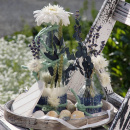 DIY Tischdeko Hochzeit mit Eukalyptus, Trockenblumen im...