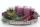 Succulente Echerveria 15cm Pflanze künstlich, rosa-grün mit Stiel für Schalen und Gestecke