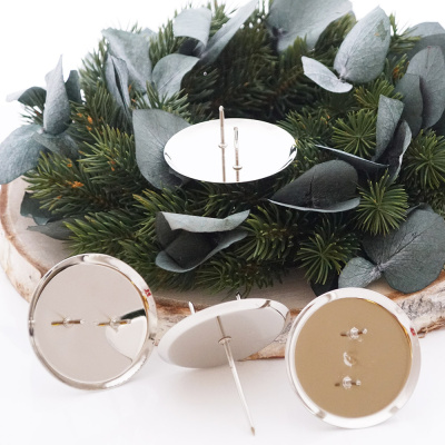 Adventskranz in Kuchenform | Shop the Look mit Anleitung - Bastelspass