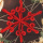 Deko-Ring Weihnachten, Metallring mitTrockenblumen und Wickelstern