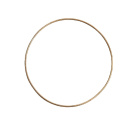 Metallring rund Farbe gold, Dekoring D 25 cm, Metall-Ring f&uuml;r Trockenblumen dekorieren
