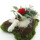 Pflanzherz aus Rebe, Gras und Moos zum Pflanzen und Gestecke, Gr 34cm