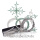 Easy Makramee Türkranz Weihnachten Advent, Metallring mit Wolle und Sterne