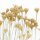 Trockenblumen Hill flower getrocknete Blumen, kleine Blüten mit Stiel, L ca. 40 cm, natur hellbraun