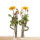 Trockenblumen Hill flower getrocknete Blumen, kleine Blüten mit Stiel, L ca. 40 cm, gelb