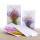 Grußkarten mit Trockenblumen VE 2 Stk, Alles Liebe, Bastelset mit Doppelgrußkarten