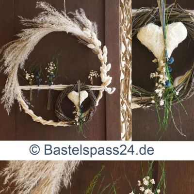 Deko Metallring gold für trockenfloristik Florist