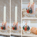 Trockenblumen Phalaris altrosa - lachs, getrocknete Gräser 1 Bund, L ca. 60 cm