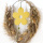 Loop mit Trockenblumen fertig dekoriert, gewickelt Fensterdeko und Türschmuck Frühling